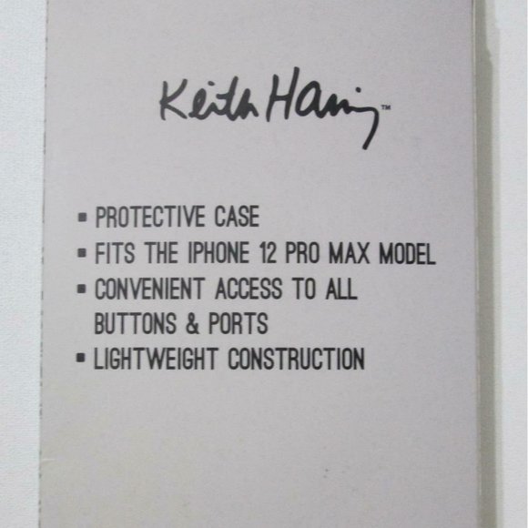 Keith Haring iPhone 12 Pro Max Cell Phone Case Ripple Junction - Picture 7 of 7